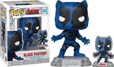 Funko POP! Avengers: Beyond Earth’s Mightiest - Black Panther Pin (1244) | Game Haven TX
