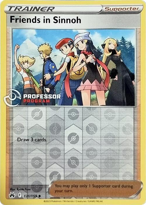 Friends in Sinnoh (131/159) (2023) [Professor Program Promos] | Game Haven TX