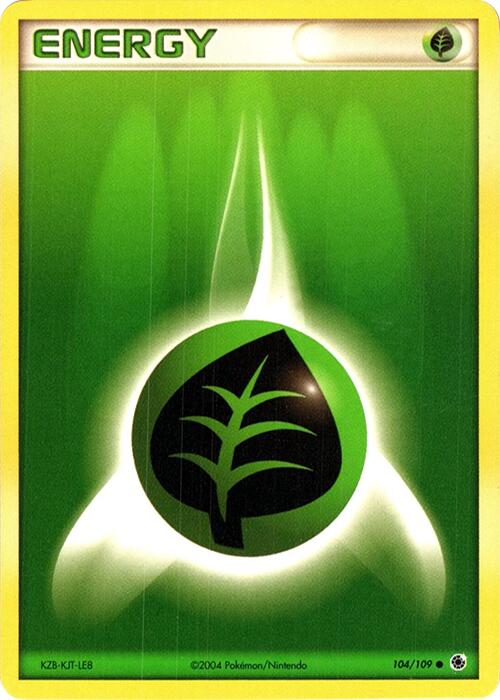 Grass Energy (104/109) (Theme Deck Exclusive) [EX: Ruby & Sapphire] | Game Haven TX