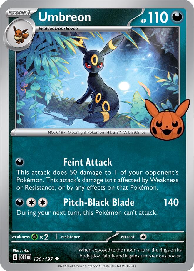 Umbreon (130/197) [Trick or Trade 2024] | Game Haven TX