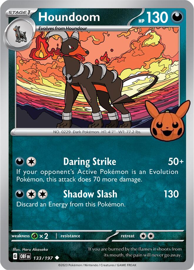 Houndoom (133/197) [Trick or Trade 2024] | Game Haven TX
