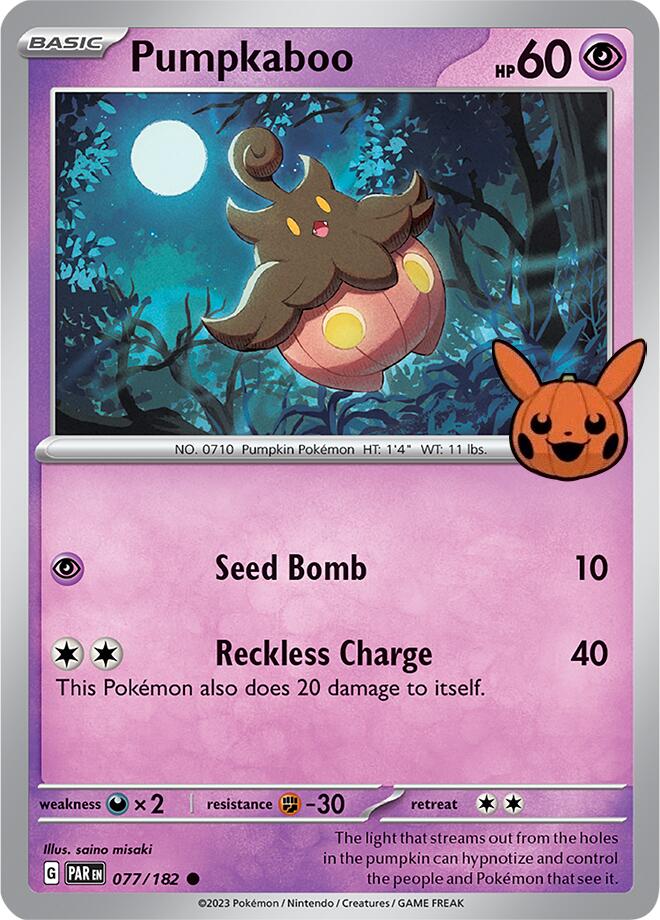 Pumpkaboo (077/182) [Trick or Trade 2024] | Game Haven TX