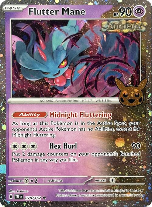 Flutter Mane (078/162) (Cosmos Holo) [Trick or Trade 2024] | Game Haven TX