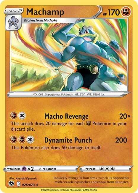 Machamp (26/73) (Intro Deck) [Sword & Shield: Champion's Path] | Game Haven TX