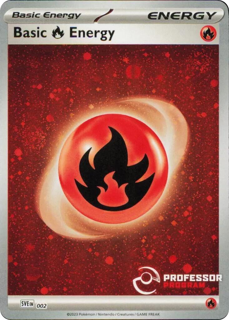 Fire Energy (002) (2023) [Professor Program Promos] | Game Haven TX