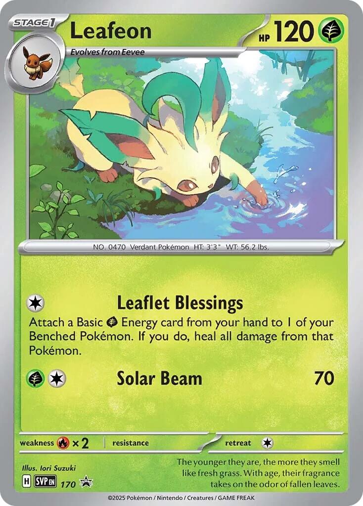 Leafeon (SVP170) [Scarlet & Violet: Black Star Promos] | Game Haven TX