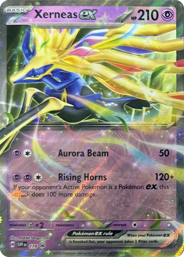 Xerneas ex (179) [Scarlet & Violet: Black Star Promos] | Game Haven TX