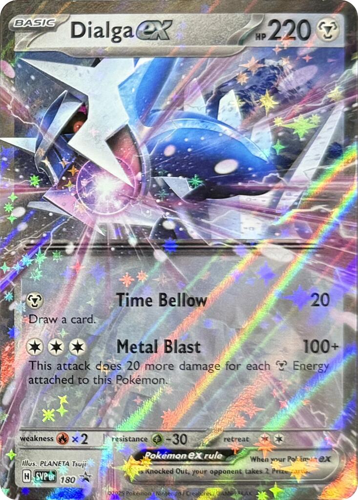 Dialga ex (180) [Scarlet & Violet: Black Star Promos] | Game Haven TX