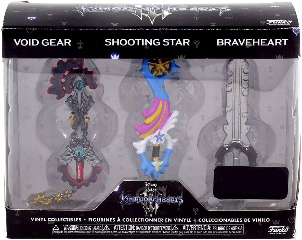 Kingdom Hearts 3 Pack Exclusive Mini Figures Keyblade | Game Haven TX