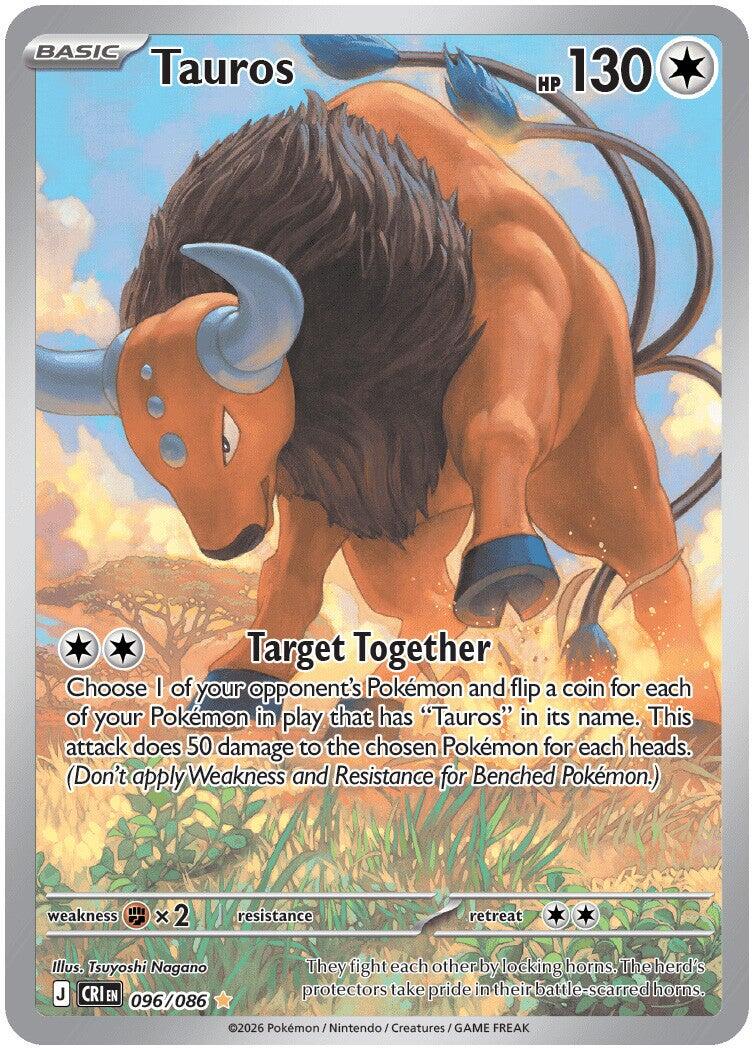 Tauros (096/086) [Mega Evolution: Chaos Rising] | Game Haven TX