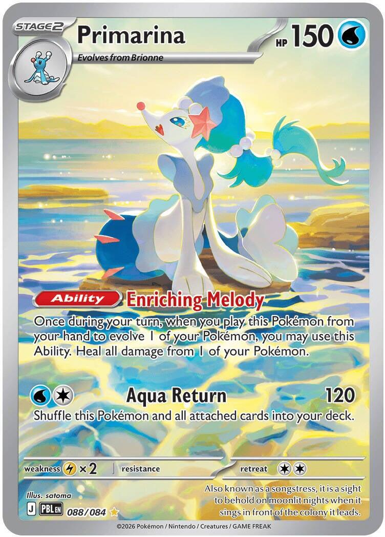 Primarina (088/084) [Mega Evolution: Pitch Black] | Game Haven TX