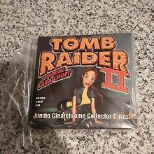 Tomb Raider II Jumbo Clearchrome Collector Cards | Game Haven TX