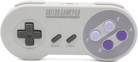 8BitDo Gamepad SNES30 (No Thumbsticks) | Game Haven TX