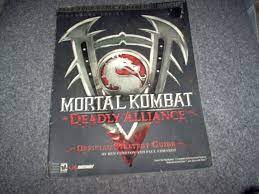 Mortal Kombat Deadly Alliance Bradygames Strategy Game Guide PS2/XBOX/Gamecube | Game Haven TX