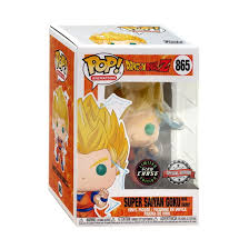 Funko Pop! Dragon Ball Z Super Saiyan Goku With Energy Glow Chase PX #865 | Game Haven TX