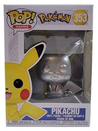 Sold Jul 7, 2024 Funko Pop! Games Pokemon Pikachu #353 Metallic Silver Vinyl Figure | Game Haven TX