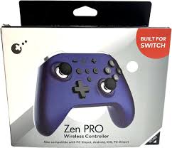ZEN PRO Wireless Gaming Controller for Nintendo Switch PC & iOS Android Purple | Game Haven TX
