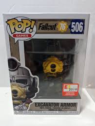 Funko Pop! Vinyl: Fallout - Excavator Armor - GameStop E3 (Exclusive) #506 | Game Haven TX
