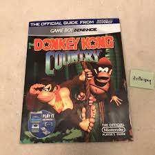 Donkey Kong Country Nintendo Power Official Strategy Guide GBA Game Boy Advance | Game Haven TX