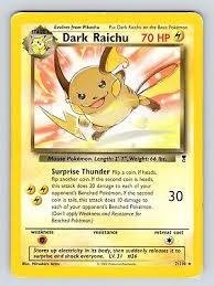 Dark Raichu (7/110) ( non-holo) | Game Haven TX