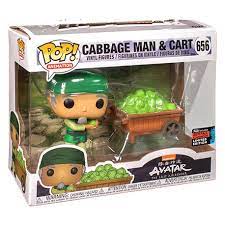 Funko Pop! Vinyl: Avatar: The Last Airbender - 2 Pack - Cabbage Man & Cart -... | Game Haven TX