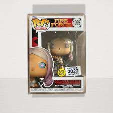 Funko Pop Fire Force Princess Hibana GITD Funimation Exclusive W/protective Case | Game Haven TX