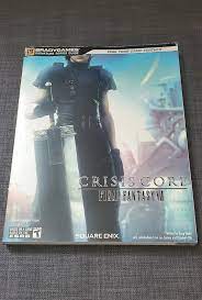 Crisis Core Final Fantasy VII Brady Games Strategy Guide | Game Haven TX