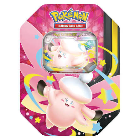 Mega Clefable ex Sealed Pokemon Tin | Game Haven TX