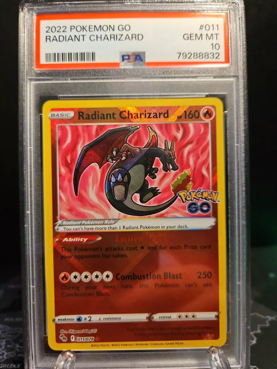 PSA GEM MT 10 Radient Charizard ( 011/078 ) | Game Haven TX