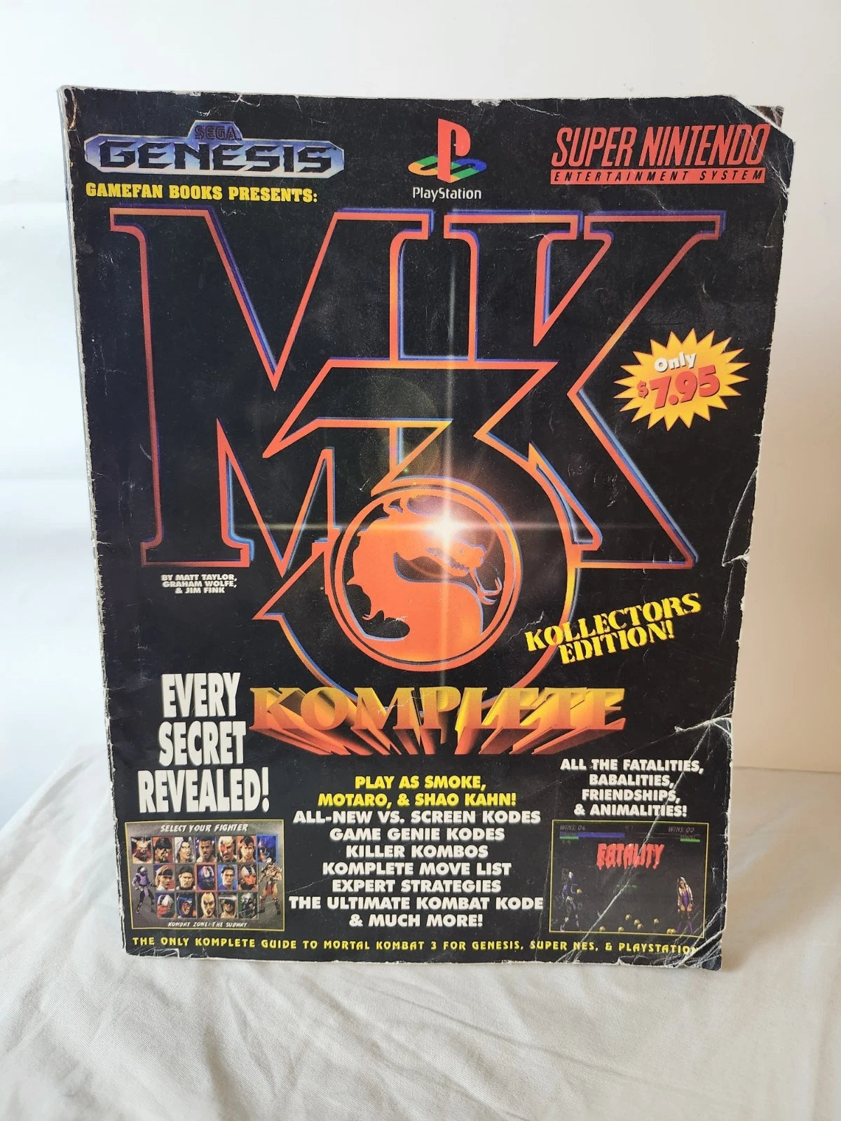 Sga Genesis Gamefan Books Mortal Kombat 3 | Game Haven TX