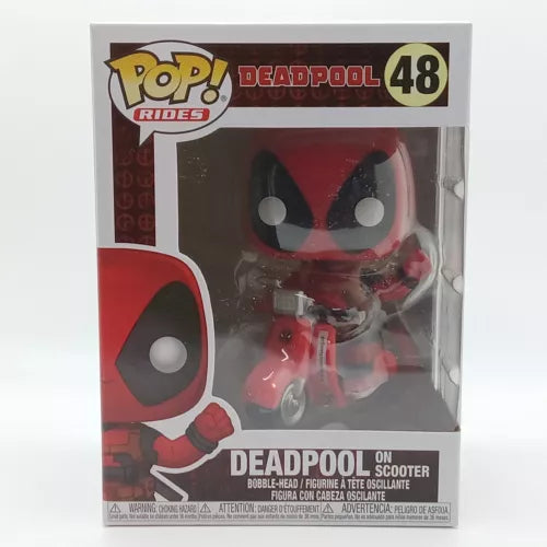 Funko Pop! Rides: Marvel - Deadpool on Scooter #48 | Game Haven TX