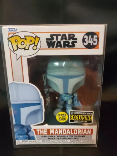 Funko Star Wars The Mandalorian Glow, Exclusive 345 | Game Haven TX