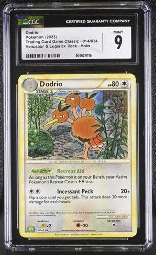 CGC MINT 9 Dodrio (014/034) | Game Haven TX