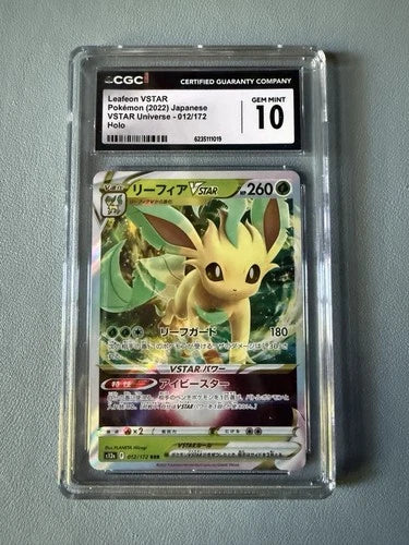 CGC 10 Leafeon VSTAR (012/172) | Game Haven TX
