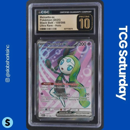 CGC Pristine 10 Meloetta ex (159/086) | Game Haven TX
