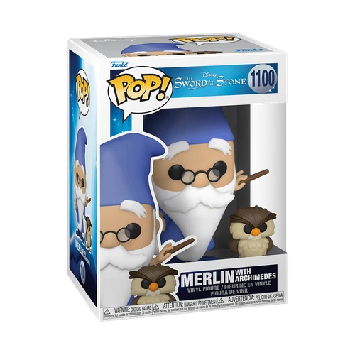 Funko Pop #1100 Merlin with Archimedes | Game Haven TX