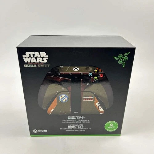 Boba Fett Razer Wireless Controller & Quick Charging Stand For Xbox | Game Haven TX