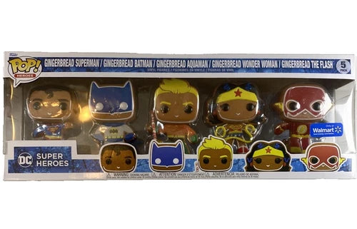 Funko POP! 5 Pack DC Gingerbread | Game Haven TX