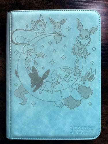 TCGuard Laser Engraved Eeveelution Binder | Game Haven TX