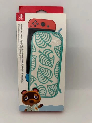 Nintendo Switch Animal Crossing: New Horizons: New Horizons Aloha Edition Carrying Case & Screen Protector | Game Haven TX