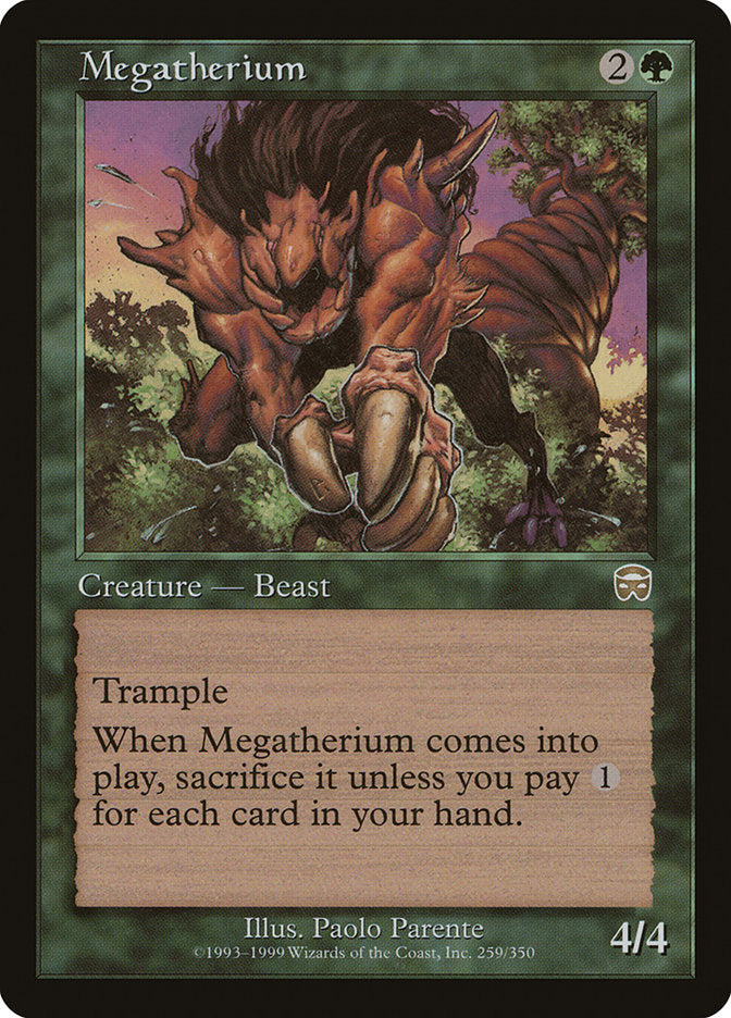 Megatherium [Mercadian Masques] | Game Haven TX