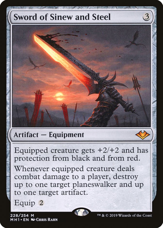 Sword of Sinew and Steel [Modern Horizons] | Game Haven TX