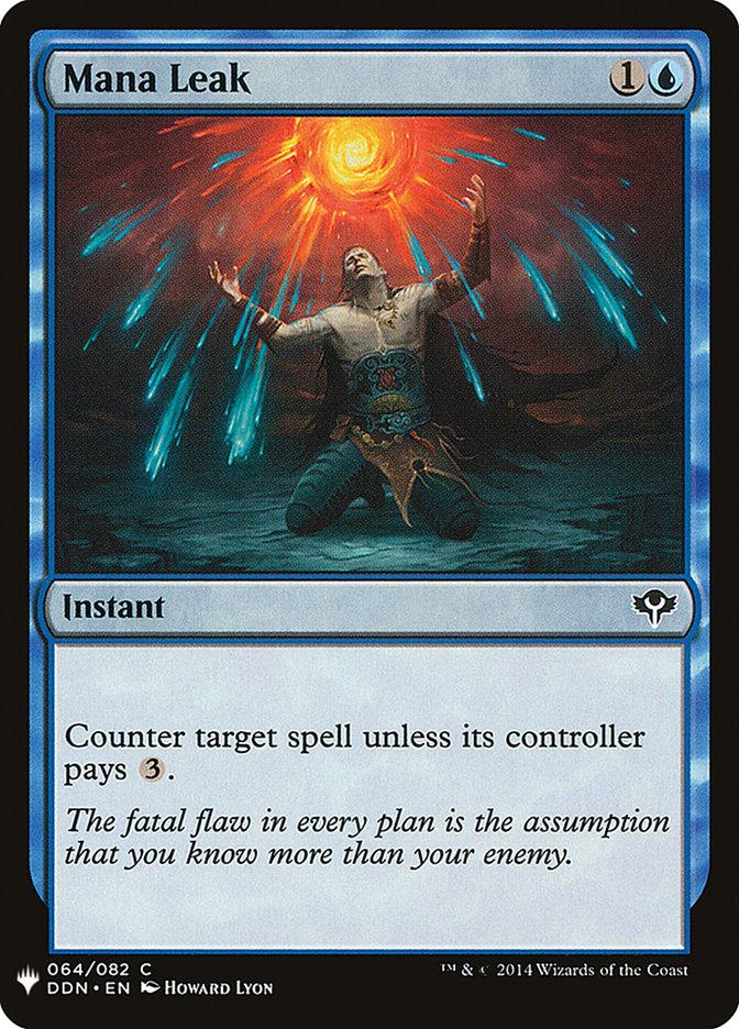 Mana Leak [Mystery Booster] | Game Haven TX