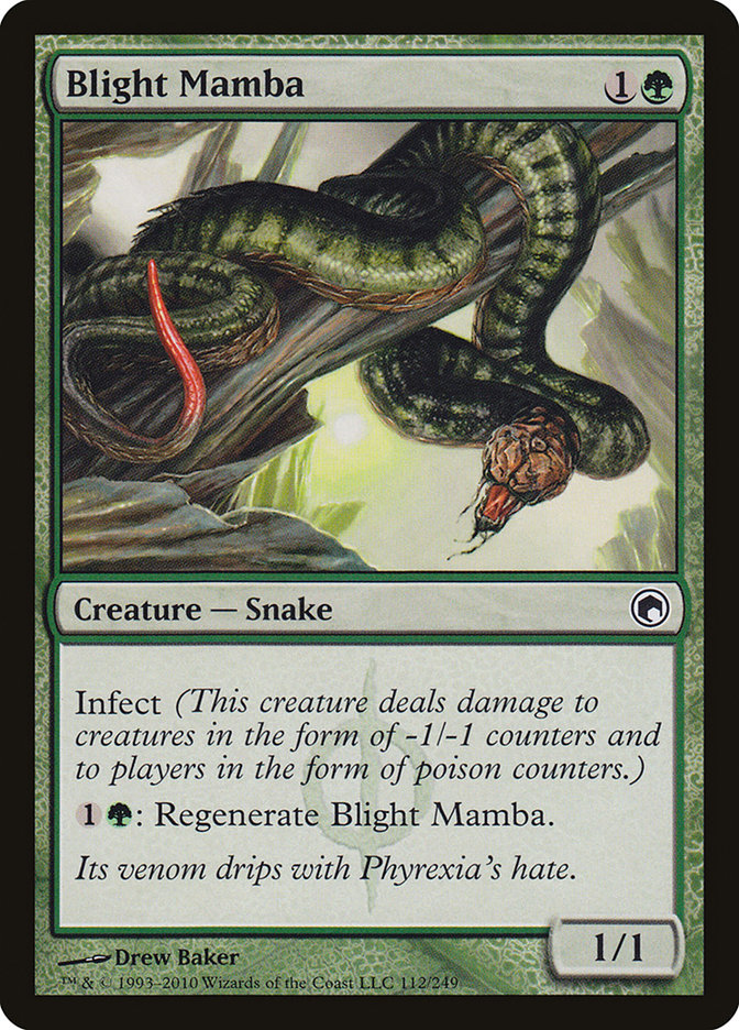 Blight Mamba [Scars of Mirrodin] | Game Haven TX