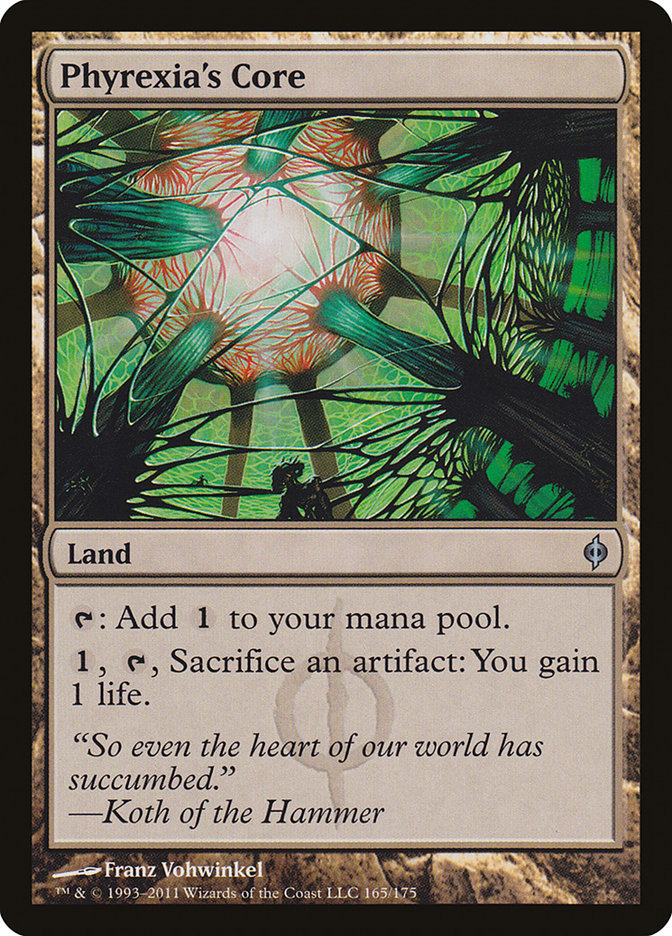 Phyrexia's Core [New Phyrexia] | Game Haven TX