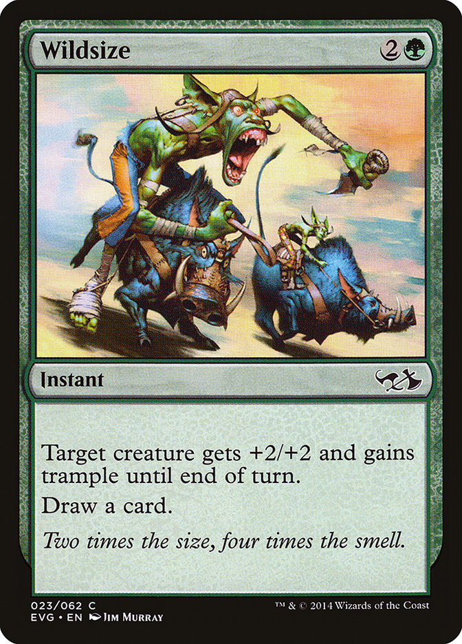 Wildsize [Duel Decks Anthology: Elves vs. Goblins] | Game Haven TX