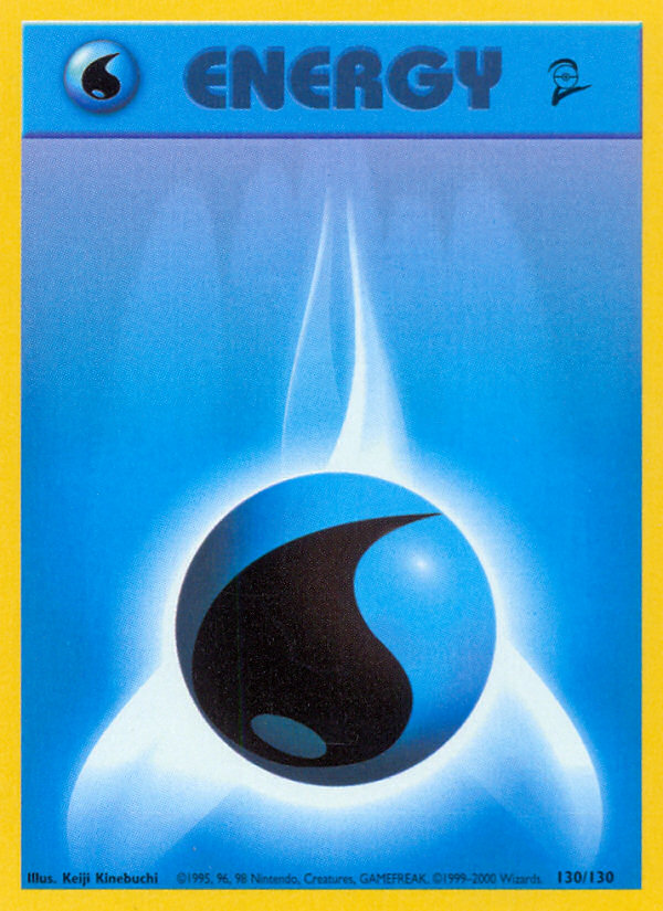 Water Energy (130/130) [Base Set 2] | Game Haven TX