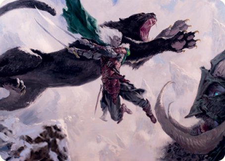 Drizzt Do'Urden Art Card [Dungeons & Dragons: Adventures in the Forgotten Realms Art Series] | Game Haven TX