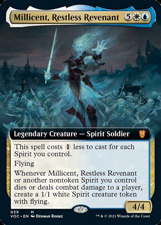 Millicent, Restless Revenant (Extended) [Innistrad: Crimson Vow Commander] | Game Haven TX