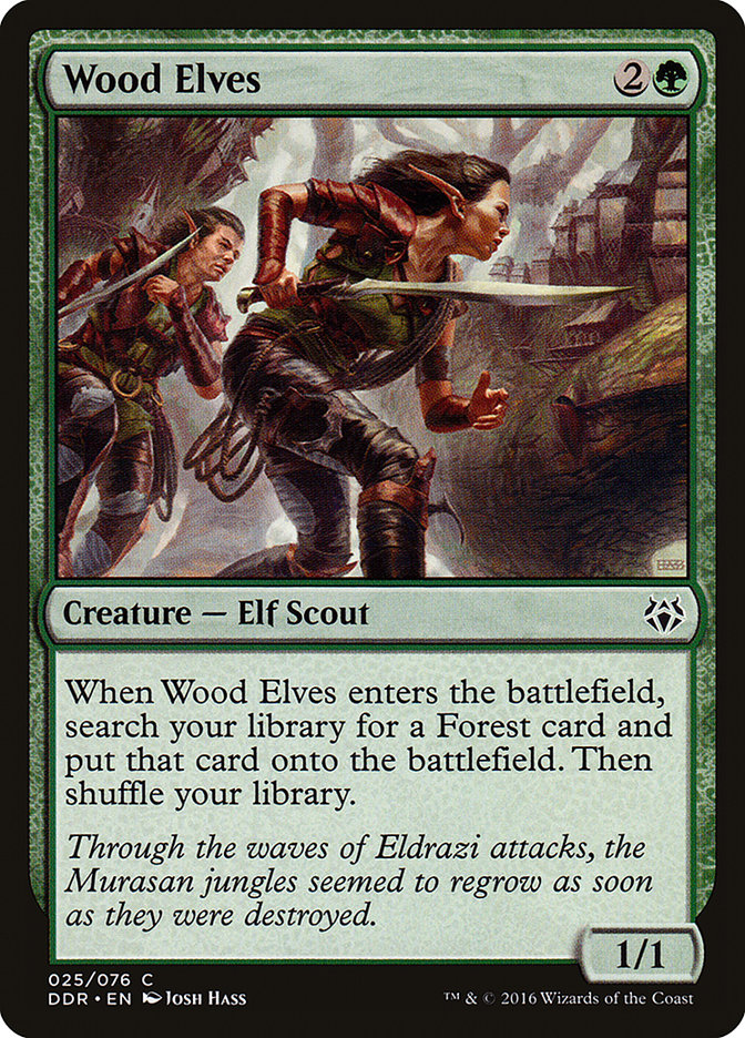 Wood Elves [Duel Decks: Nissa vs. Ob Nixilis] | Game Haven TX